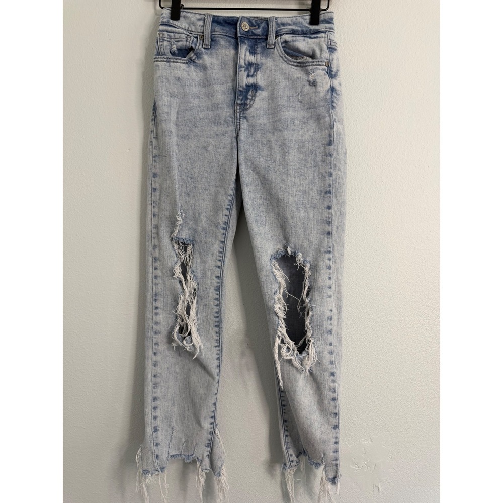 Eunina Jeans - Tobi Super High Rise Mom Jeans Crop Size 1/25